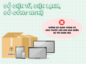 bạn cần bọc kín hàng hóa